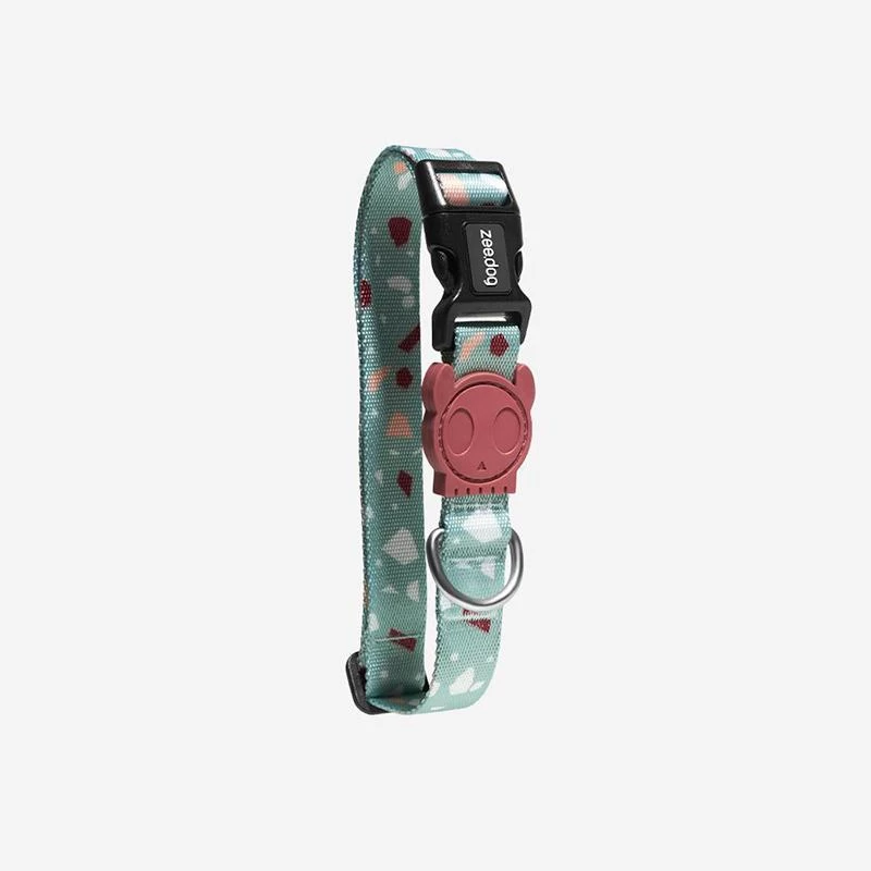Zee.Dog Collar Terrazo Green 2 Zee.Dog Collar Terrazo Green - Image 2