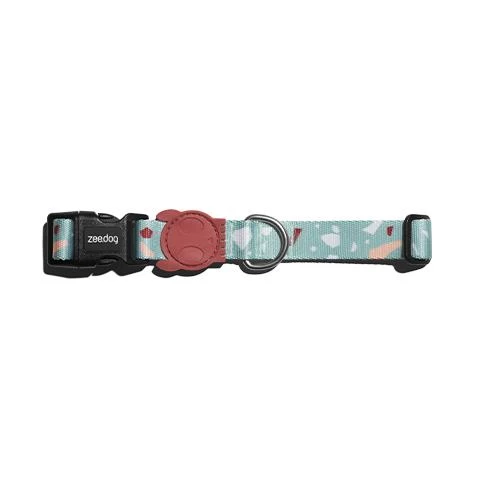 Zee.Dog Collar Terrazo Green 1 Zee.Dog Collar Terrazo Green
