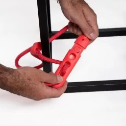 Hands-Free Leash Coral -Zee.Dog zeedog dog leashes hands free leash neon coral manos libres correa