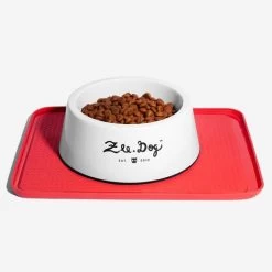 Zee.Mat Coral -Zee.Dog zeedog zeemat coral alfombrilla bowl
